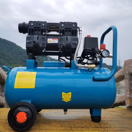 Xinya Customize Design 2 Poles 9L 17L 24L 50L Silent Oil Free Air Compressor
