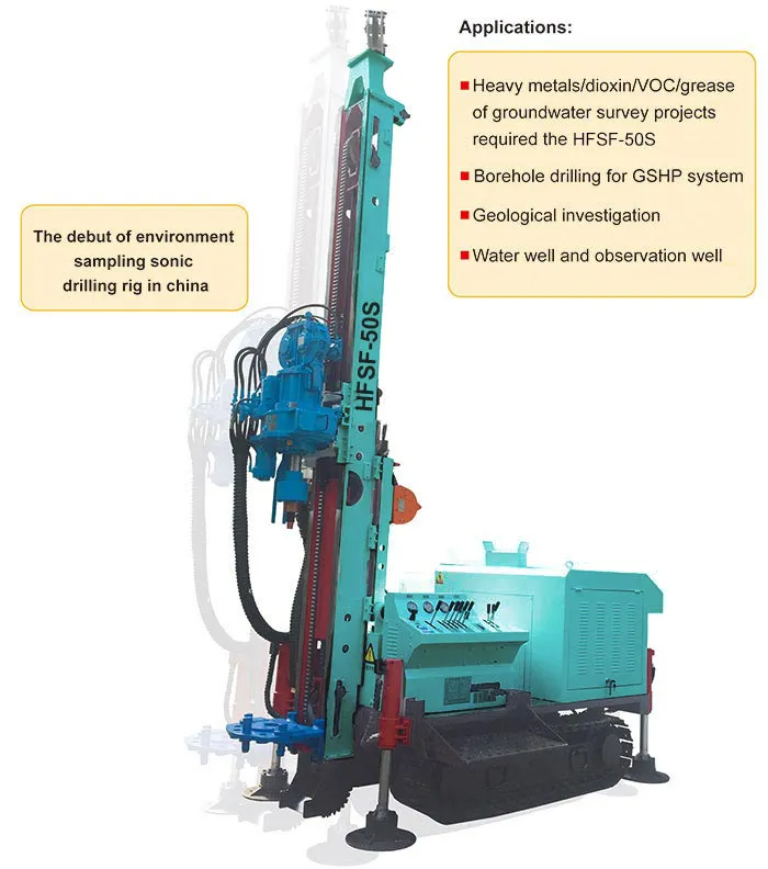 Hfsf-200A Engineering Construction Machinery Anchor Drilling Machine Drill Rigs