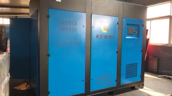 Tklg-185f/1.3 Low Noise and Long Life 100% Oil Free Screw Blowers with Metallurgy Industry