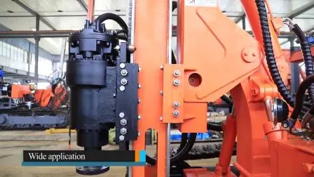 Поставка глубины бурения 20 м Интегрированная польза буровой установки с поверхности DTH для бурения утесов